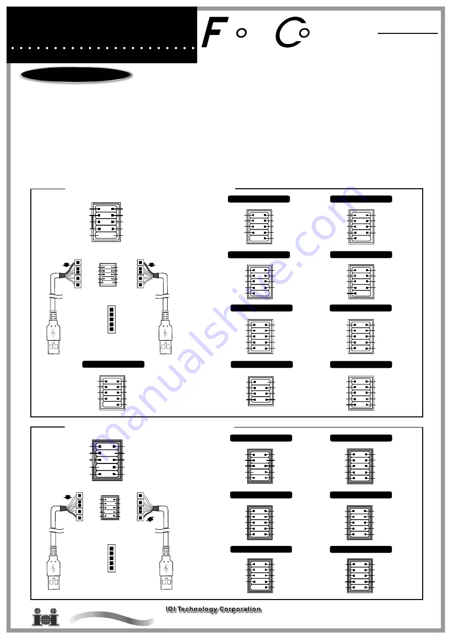 IOI Technology Front Connect DB-525 Скачать руководство пользователя страница 2