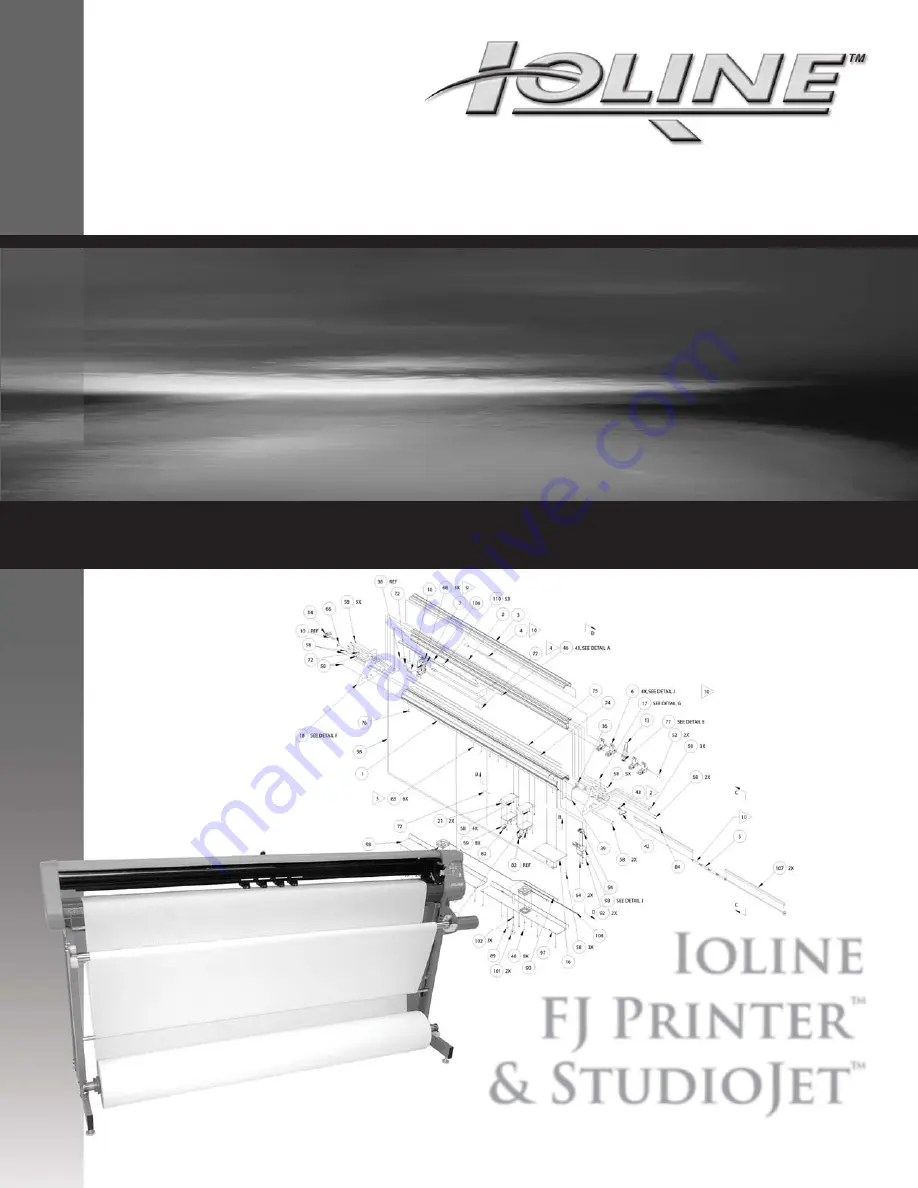 Ioline FJ Printer Service Manual Download Page 1