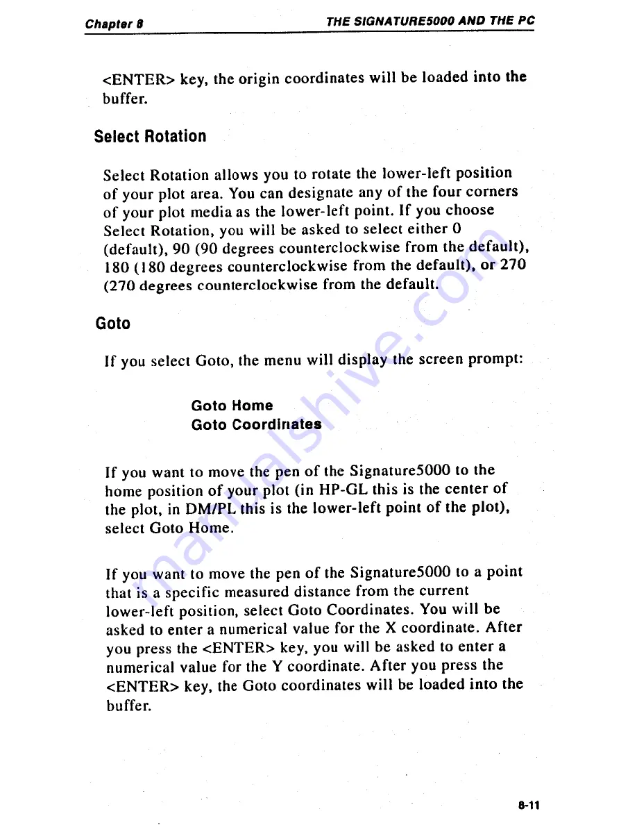 Ioline Signature5000 Operating Manual Download Page 139