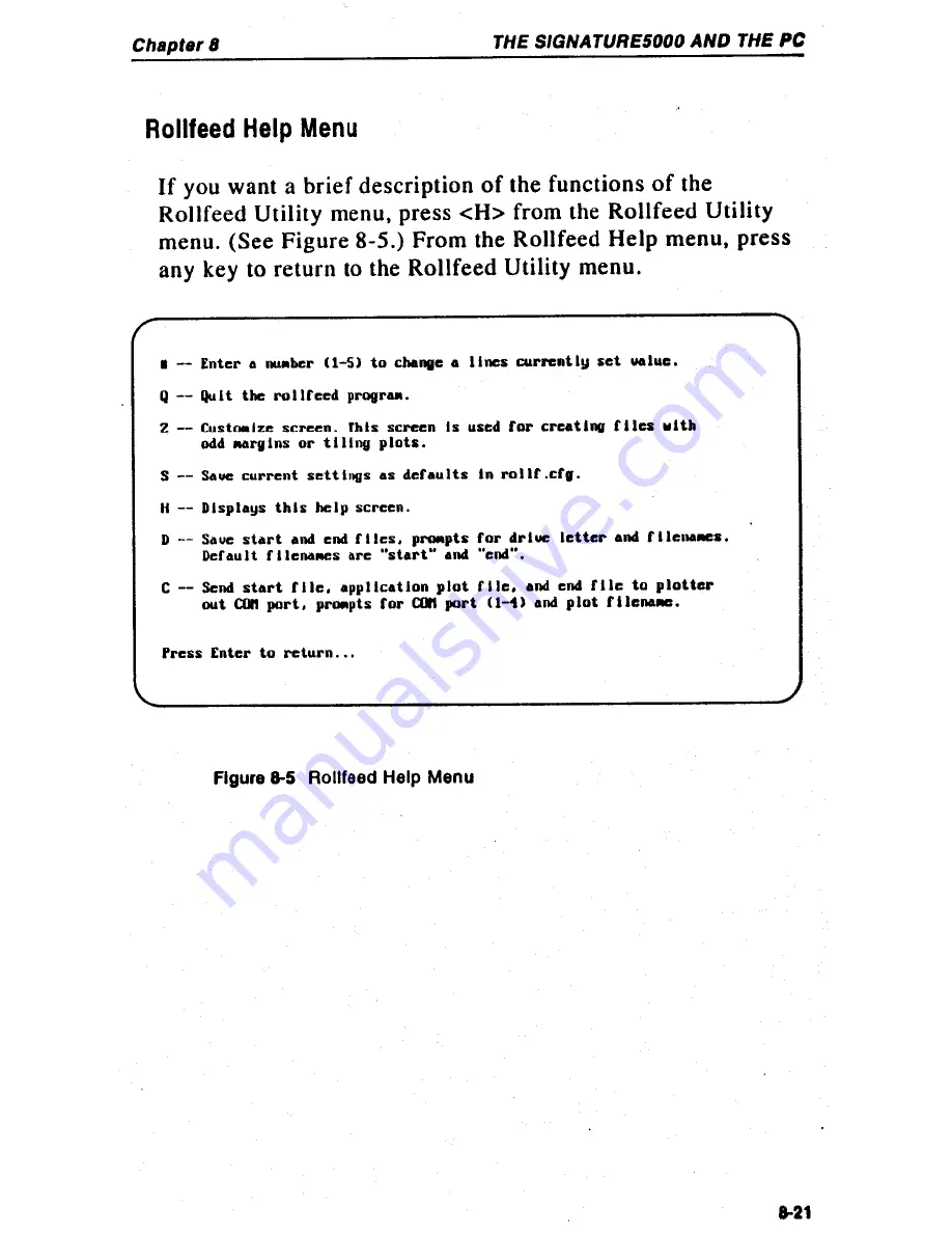 Ioline Signature5000 Operating Manual Download Page 149