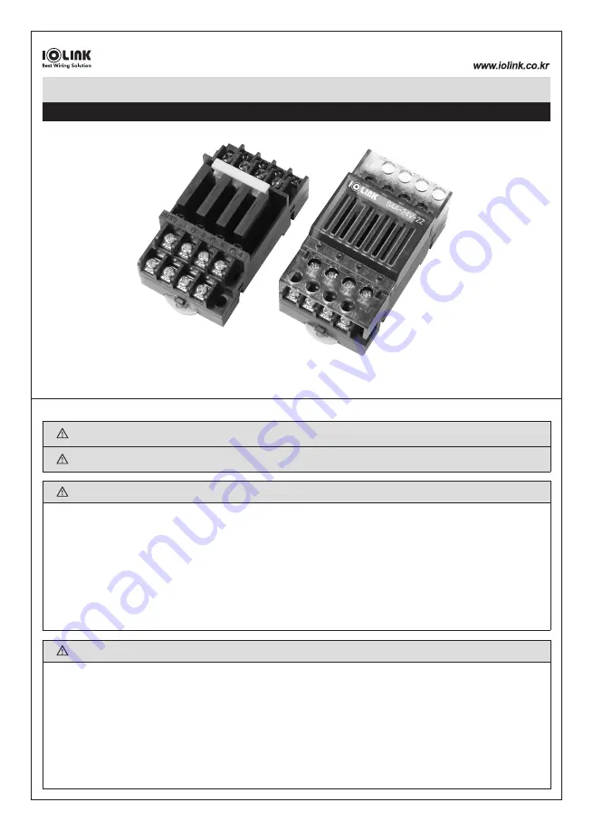 IOLINK S4A Series User Manual Download Page 1