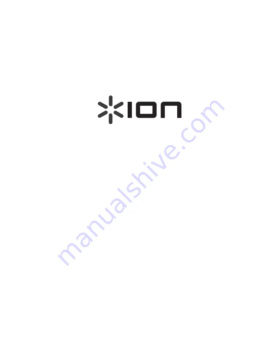 ION Block Party Live Quick Start Manual Download Page 1