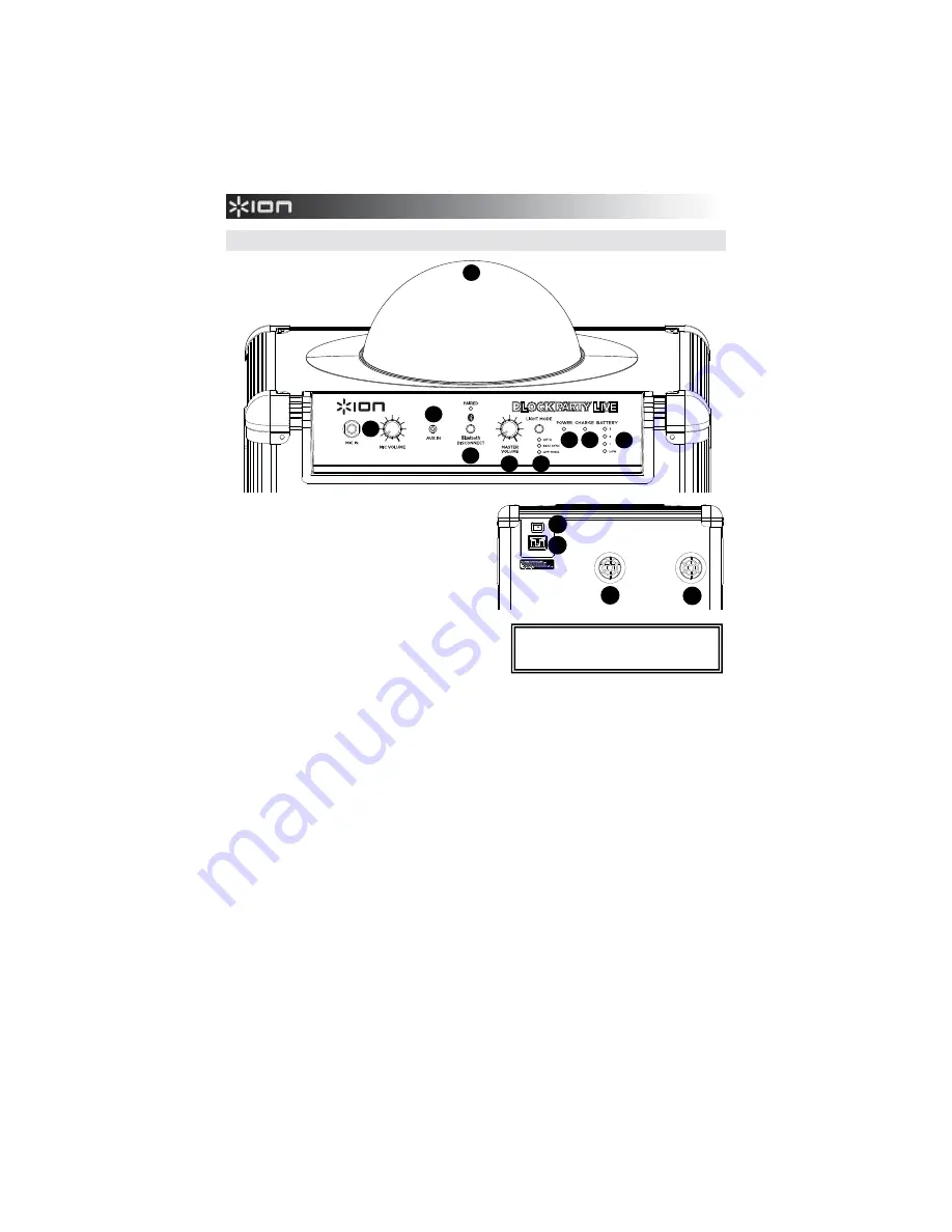 ION Block Party Live Quick Start Manual Download Page 12