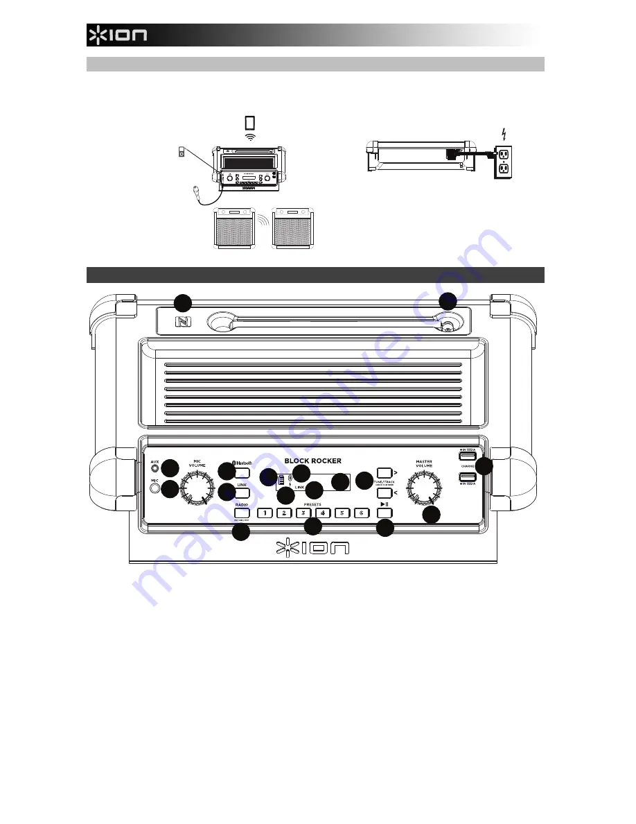 ION Block Rocker iPA76C Скачать руководство пользователя страница 8