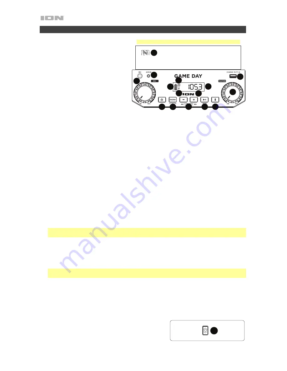 ION Game Day Quick Start Manual Download Page 24