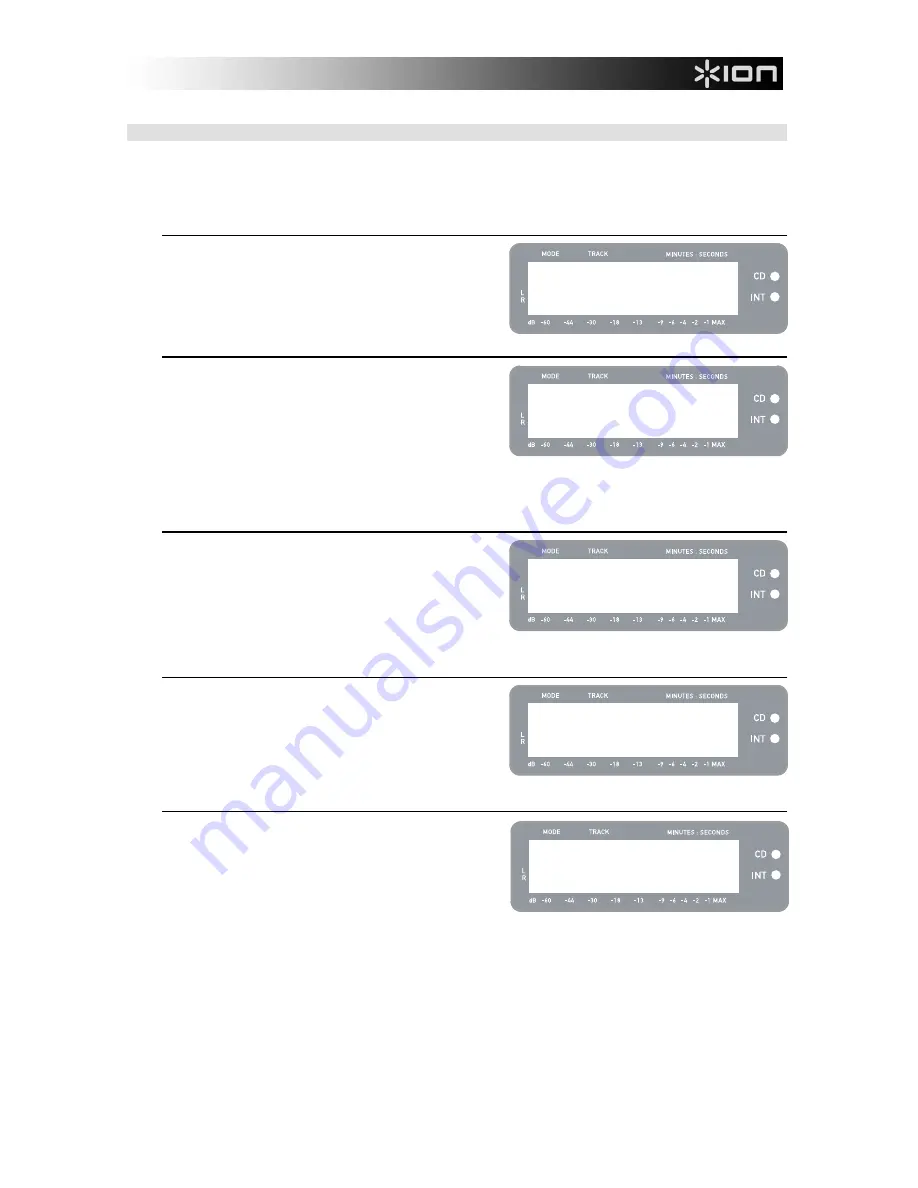 ION LP2CD Quick Start Manual Download Page 13