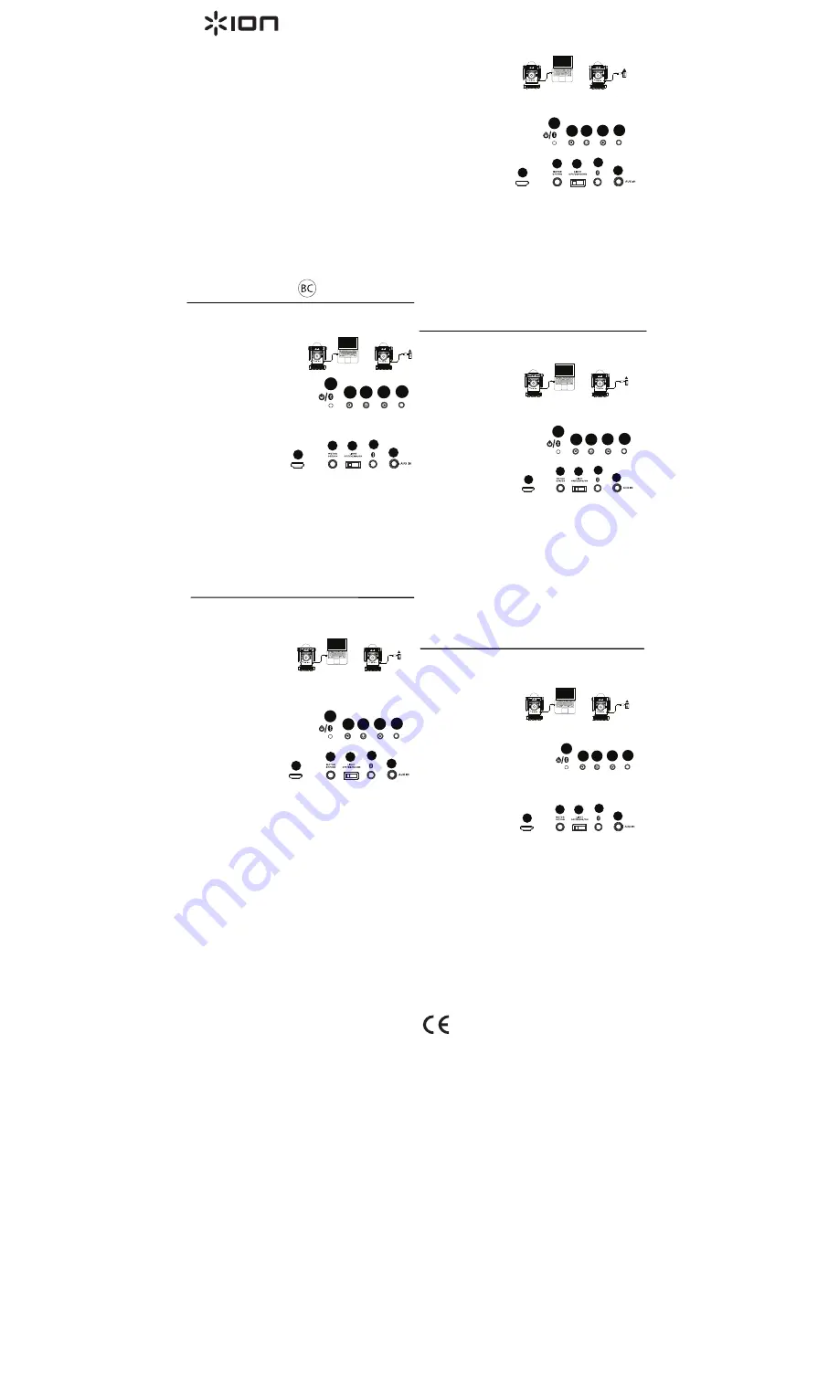 ION Party Bot Micro Quick Start Manual Download Page 1