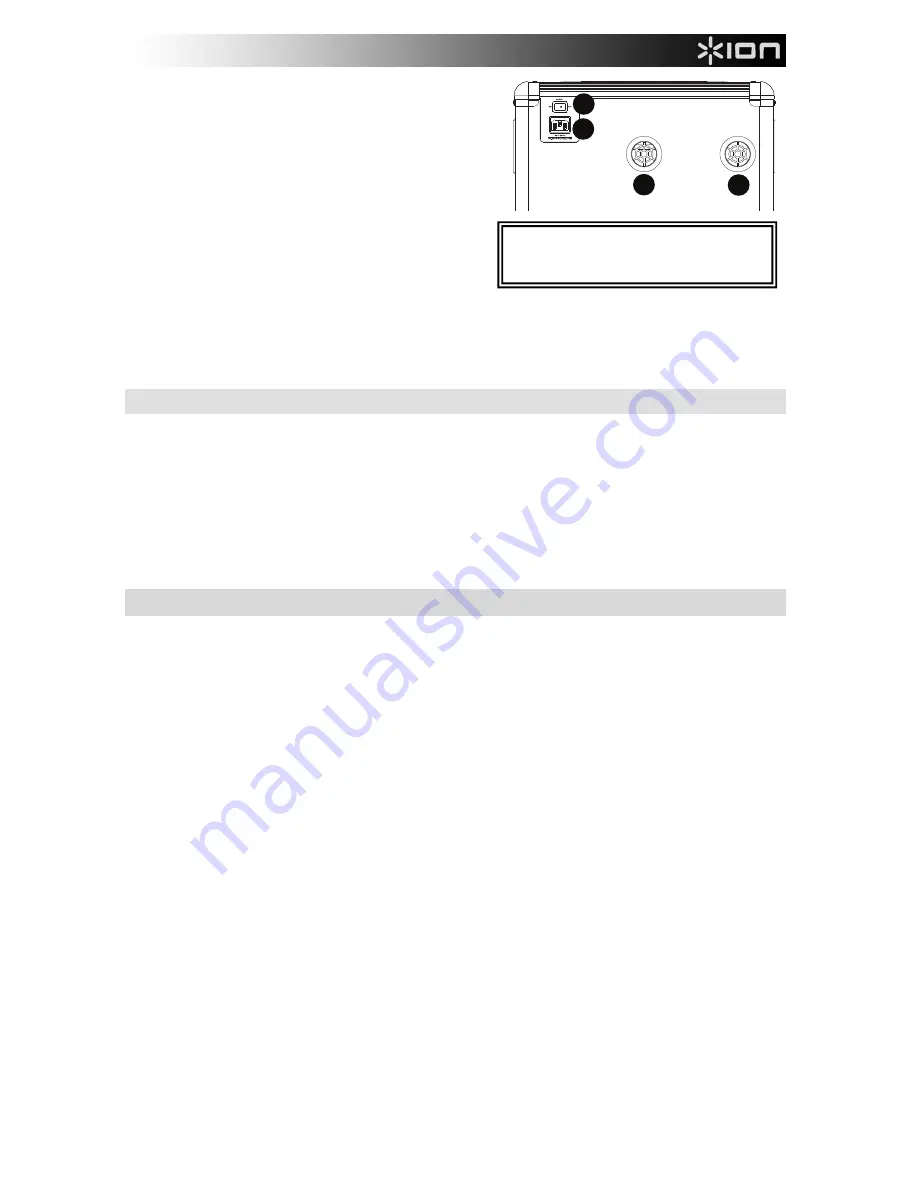 ION Party Rocker Live Quick Start Manual Download Page 25