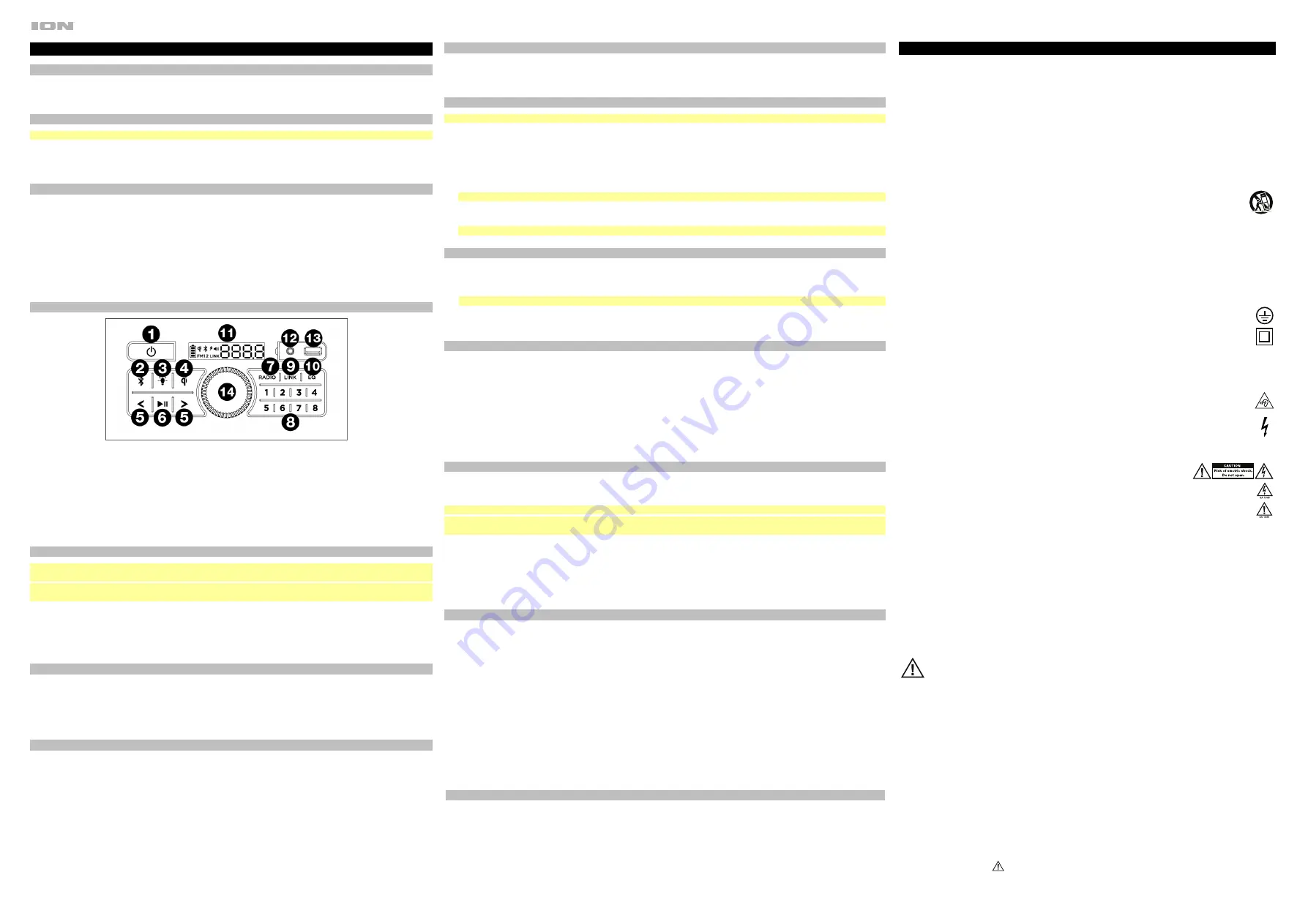 ION Pathfinder 4 Quick Start Manual Download Page 1