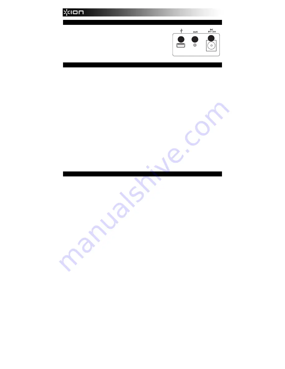 ION Projector Plus Quick Start Manual Download Page 18