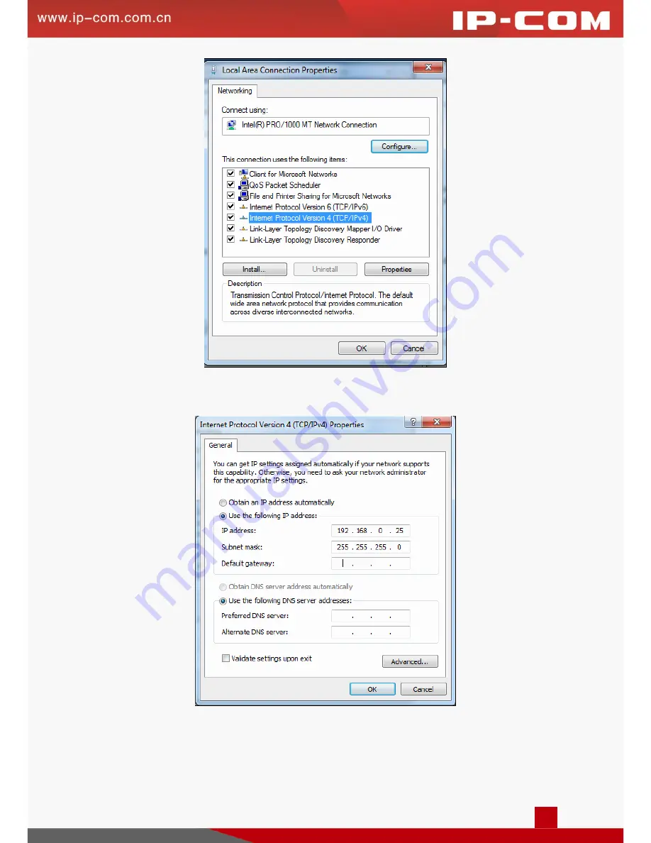 IP-COM W185AP User Manual Download Page 59