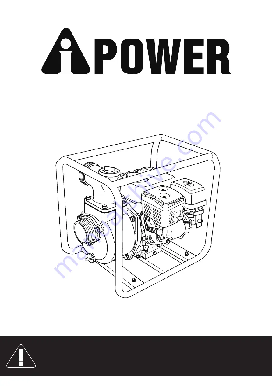 iPower AWP80 Operation Instruction Manual Download Page 1