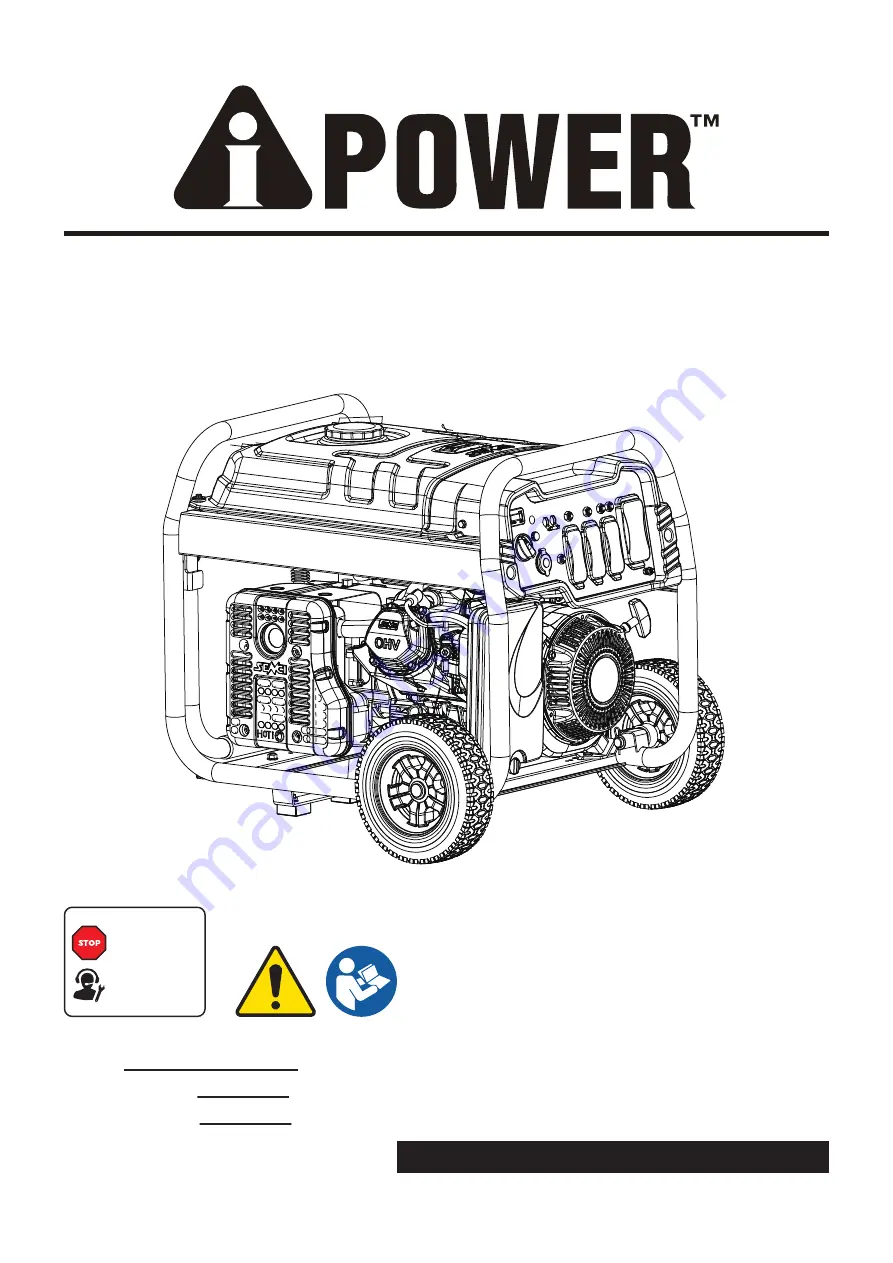 iPower SUA12000ED Owner'S Manual Download Page 41