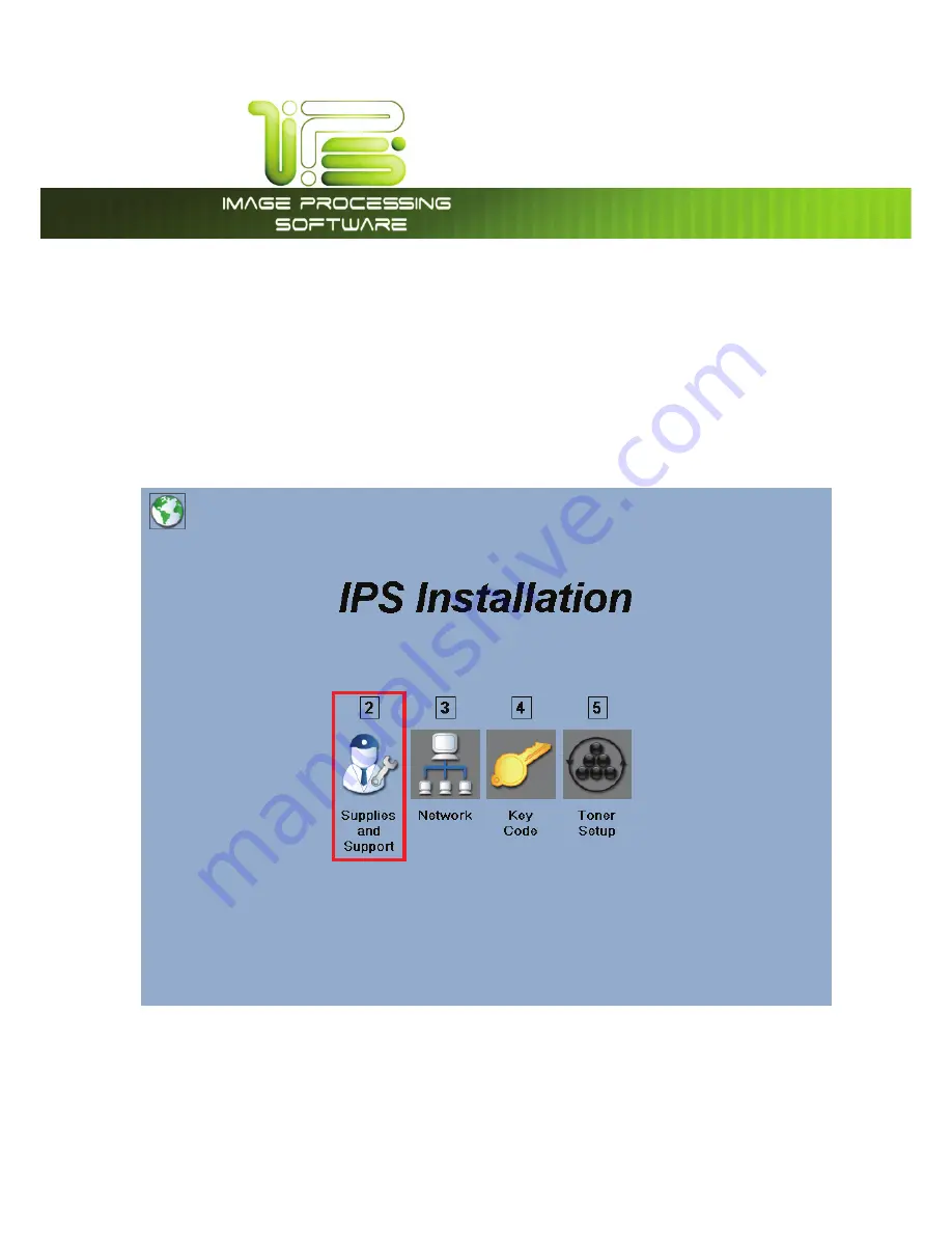 IPS Installation Wizard Operation Manual Download Page 7