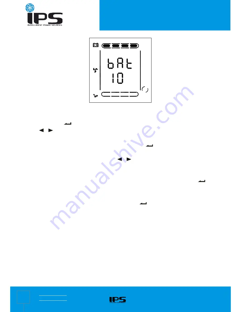 IPS RTS-ON-10k0-3U-LCD-BC192 User Manual Download Page 22