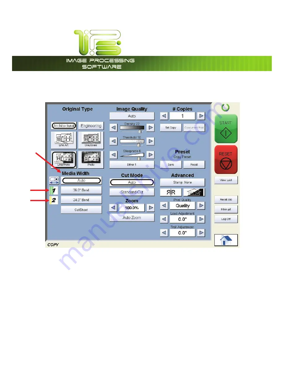 IPS TASKalfa 2420w Operation Manual Download Page 17