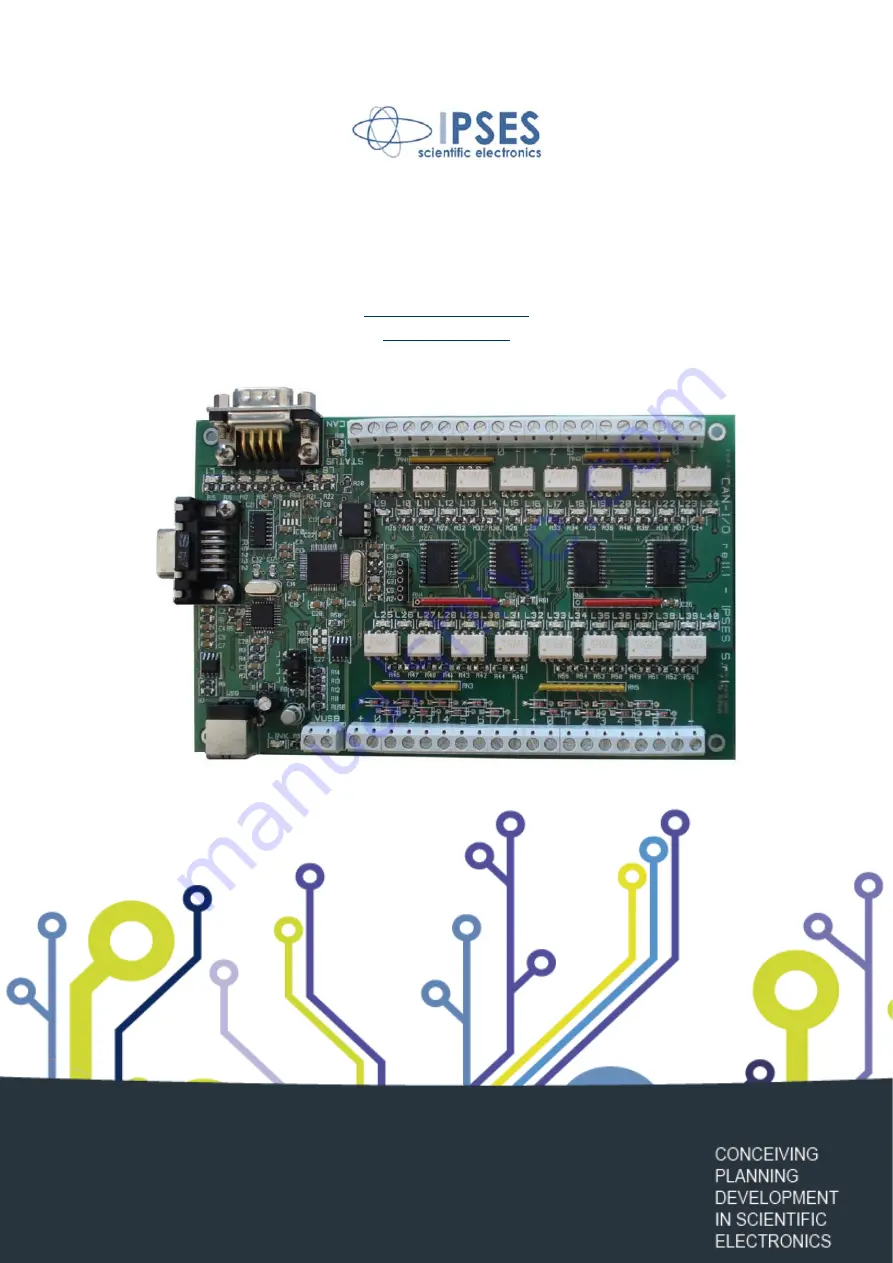 IPSES CAN-IO Скачать руководство пользователя страница 1