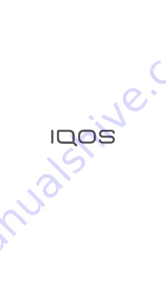 iQOS 3 DUO Скачать руководство пользователя страница 1