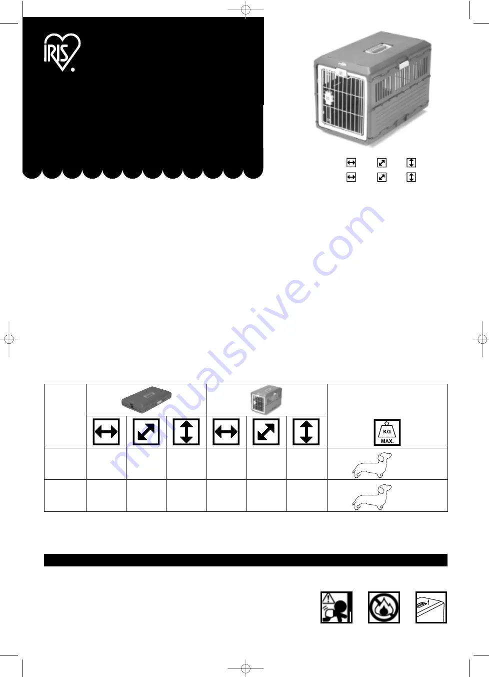 IRIS FC-550 Instructions Download Page 1