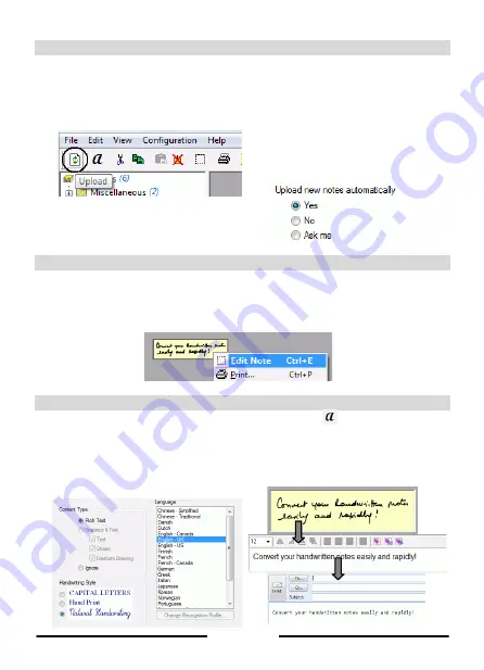 IRIS IRISNotes Express 2.0 Quick Start Manual Download Page 41