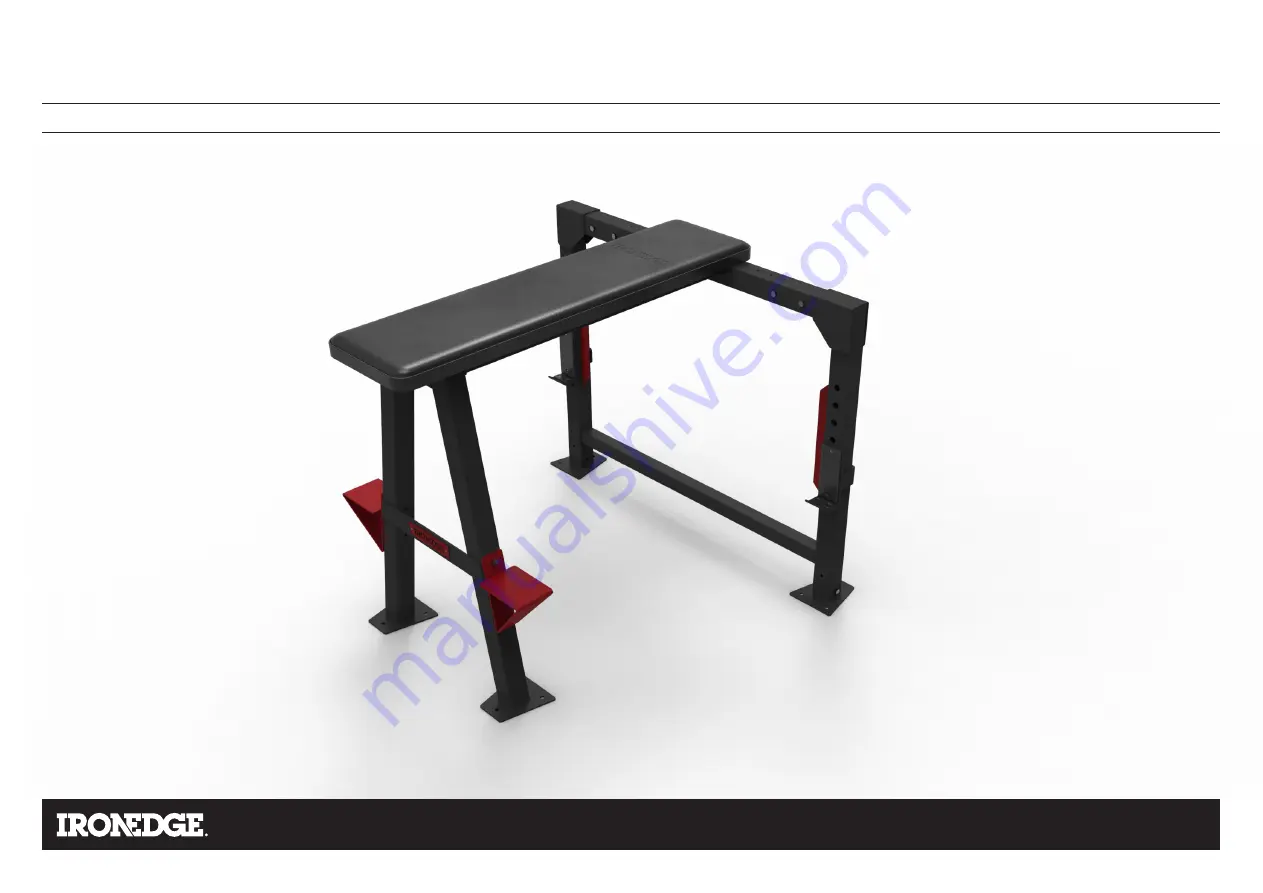 IRONEDGE Bench Pull Assembly Instructions Download Page 1