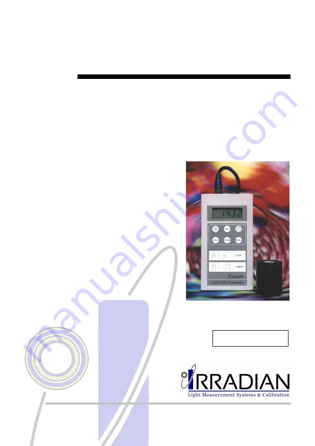 Irradian L202PMS User Handbook Manual Download Page 1