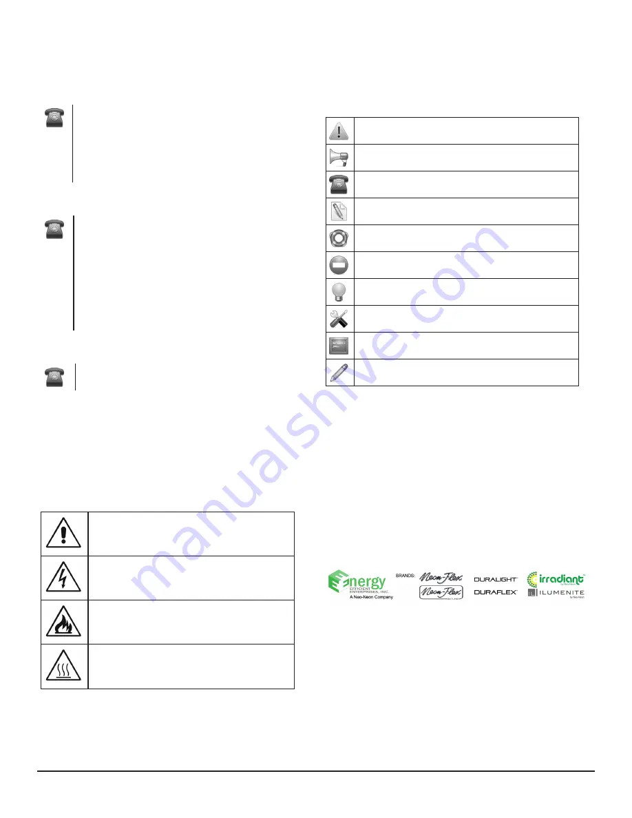 Irradiant LED Archispot 20 Скачать руководство пользователя страница 4