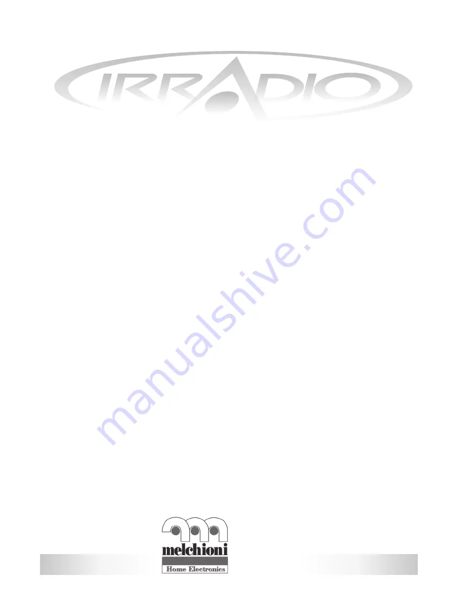 Irradio CDS 198 User Manual Download Page 22