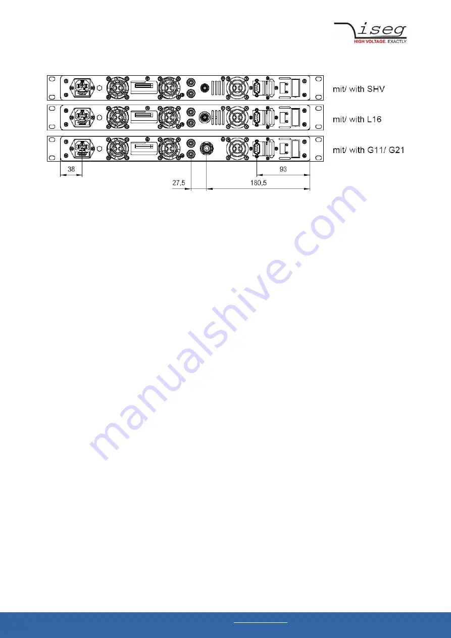 iseg GPS 300W Technical Documentation Manual Download Page 25