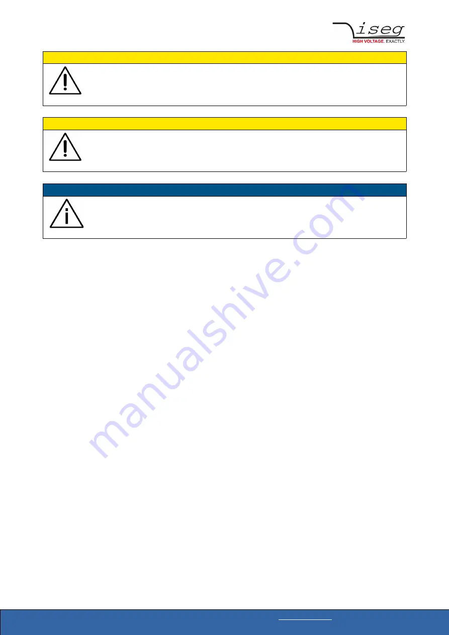 iseg NHR 20 20 Technical Documentation Manual Download Page 6