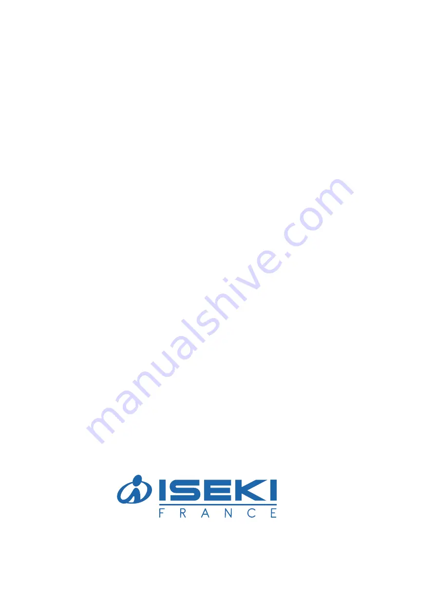 Iseki IMAT21S Operator'S Manual Download Page 52