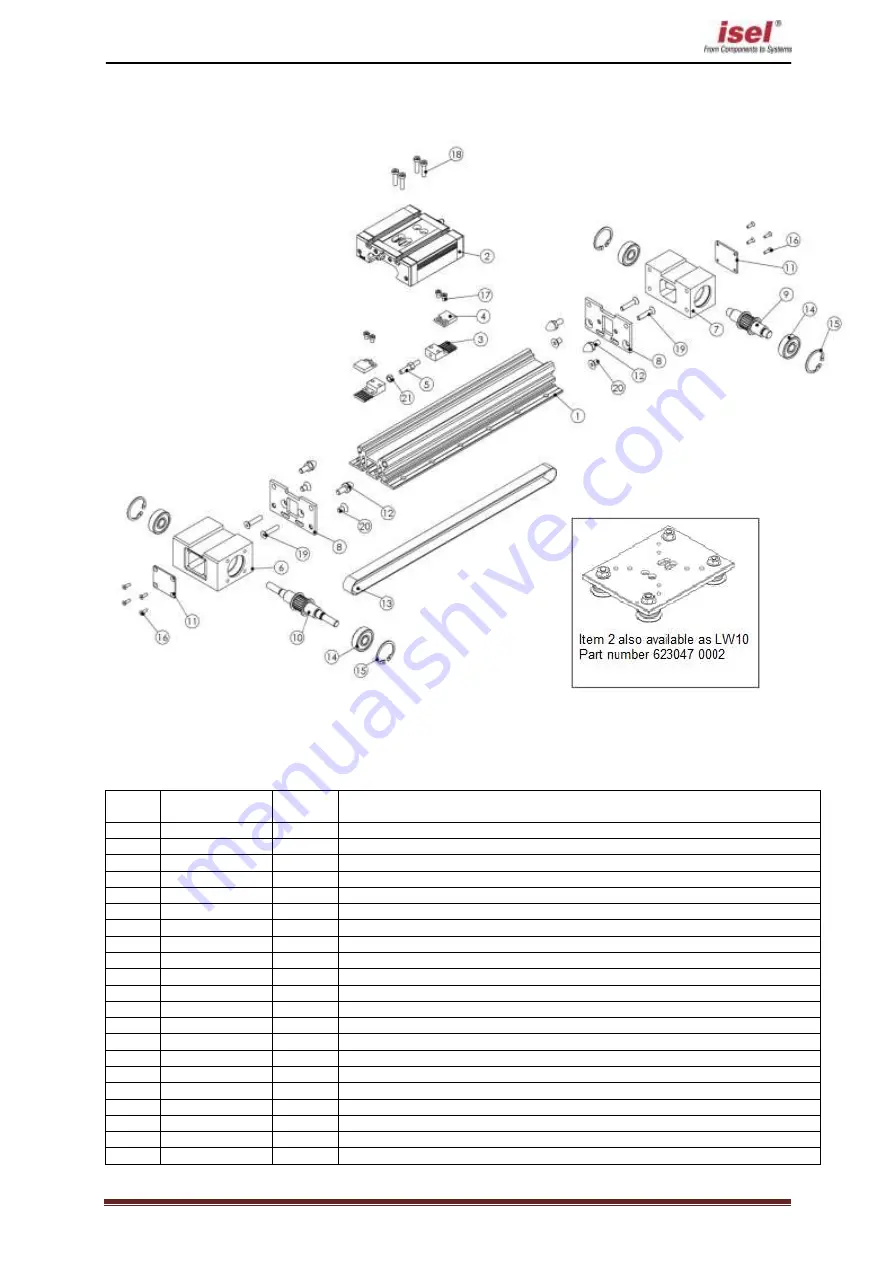 Isel LEZ 1 Assembly, Installation And Maintenance Manual Download Page 21