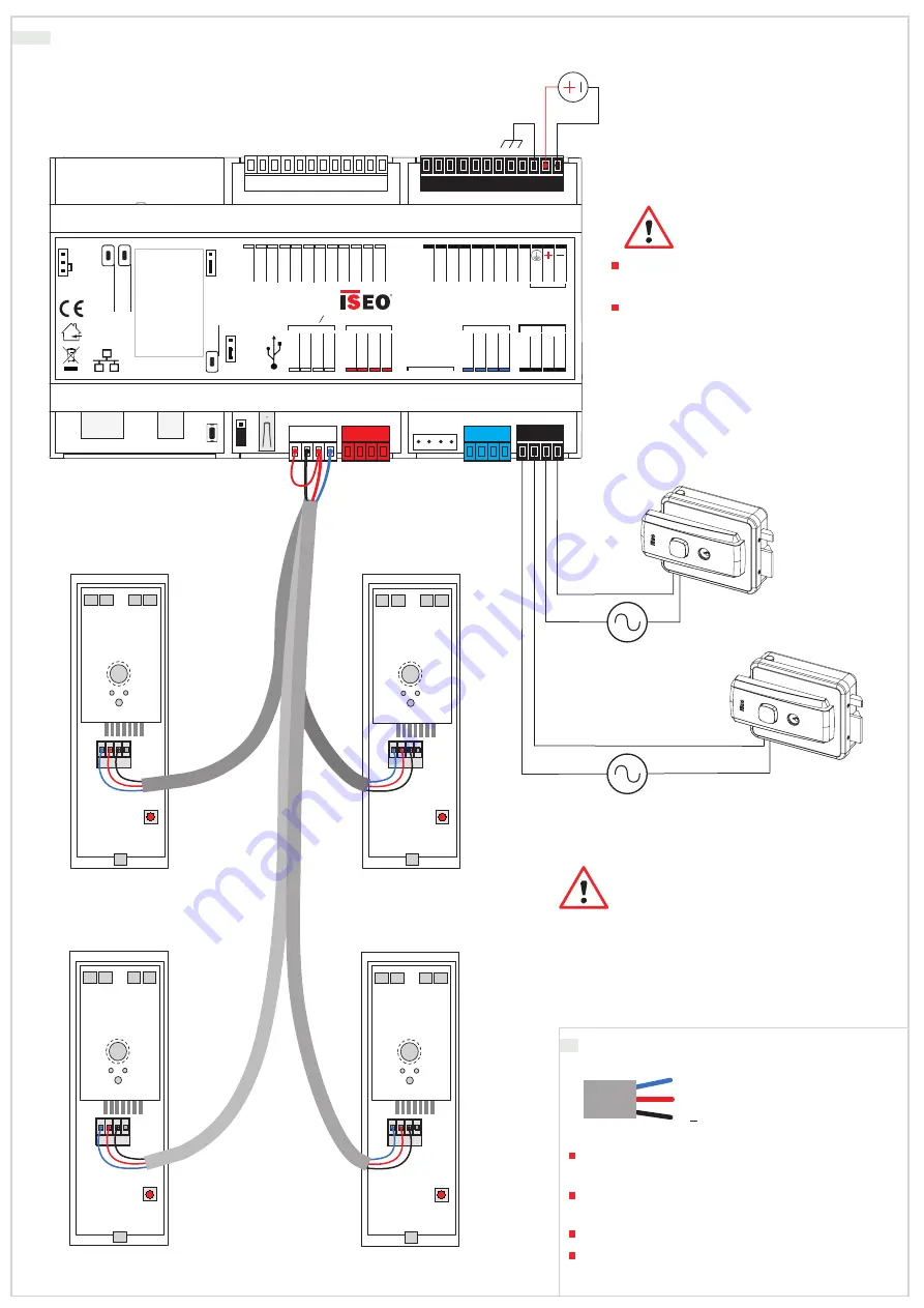 Iseo 5E052014 Installation Manual Download Page 3