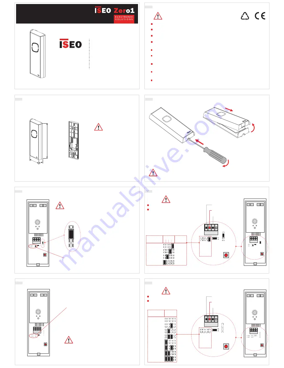 Iseo Stylos 2 Installation Manuals Download Page 1