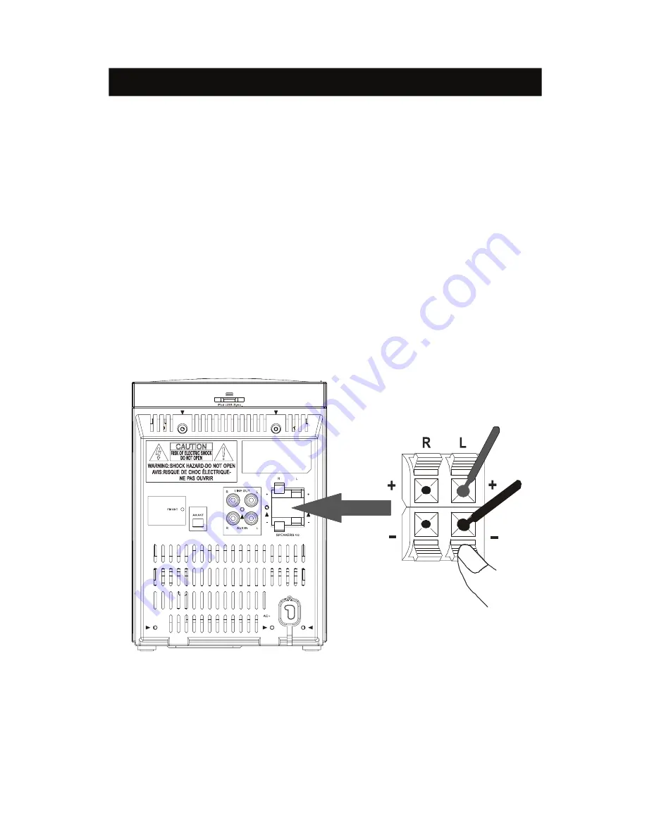 iSymphony Micro Music System with Built-in Universal Dock for iPod M1 User Manual Download Page 98