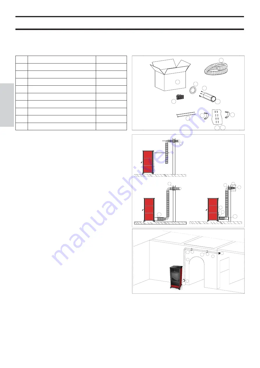 Italiana Camini POLIS Installation, Use And Maintenance Manual Download Page 62