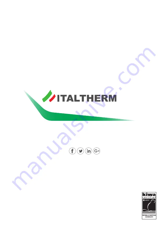 Italtherm 35 K Installation Manual Download Page 56