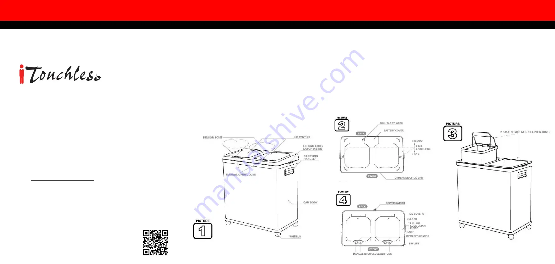 Itouchless IT16RES Скачать руководство пользователя страница 1