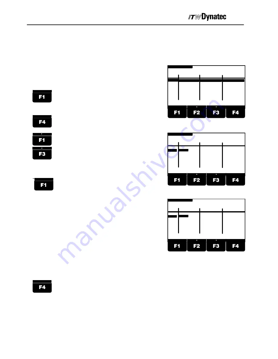 ITW Dynatec DY 2008 Operating Manual Download Page 62