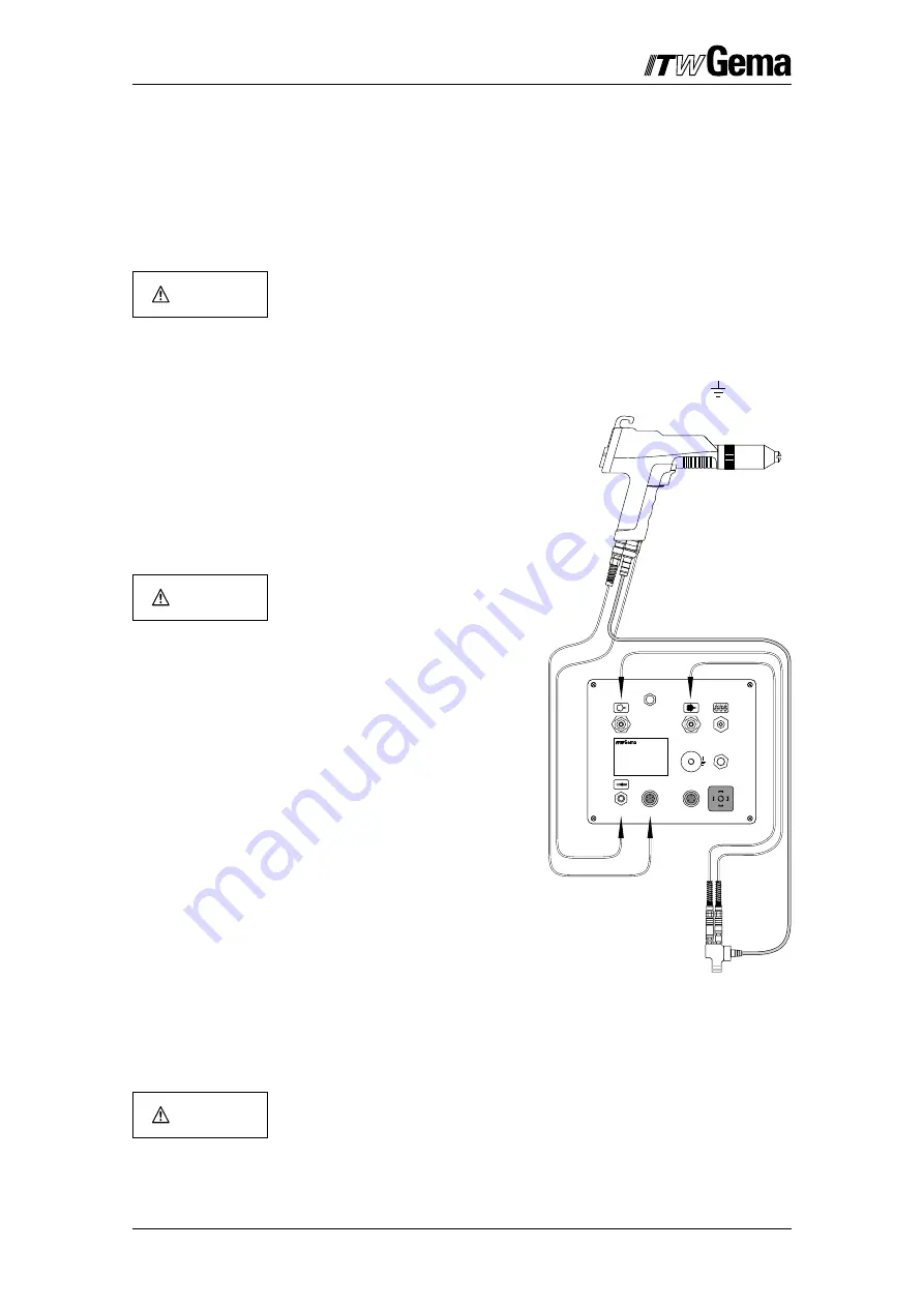 ITW Gema EASY 1-L Operating Instructions And Spare Parts List Download Page 9