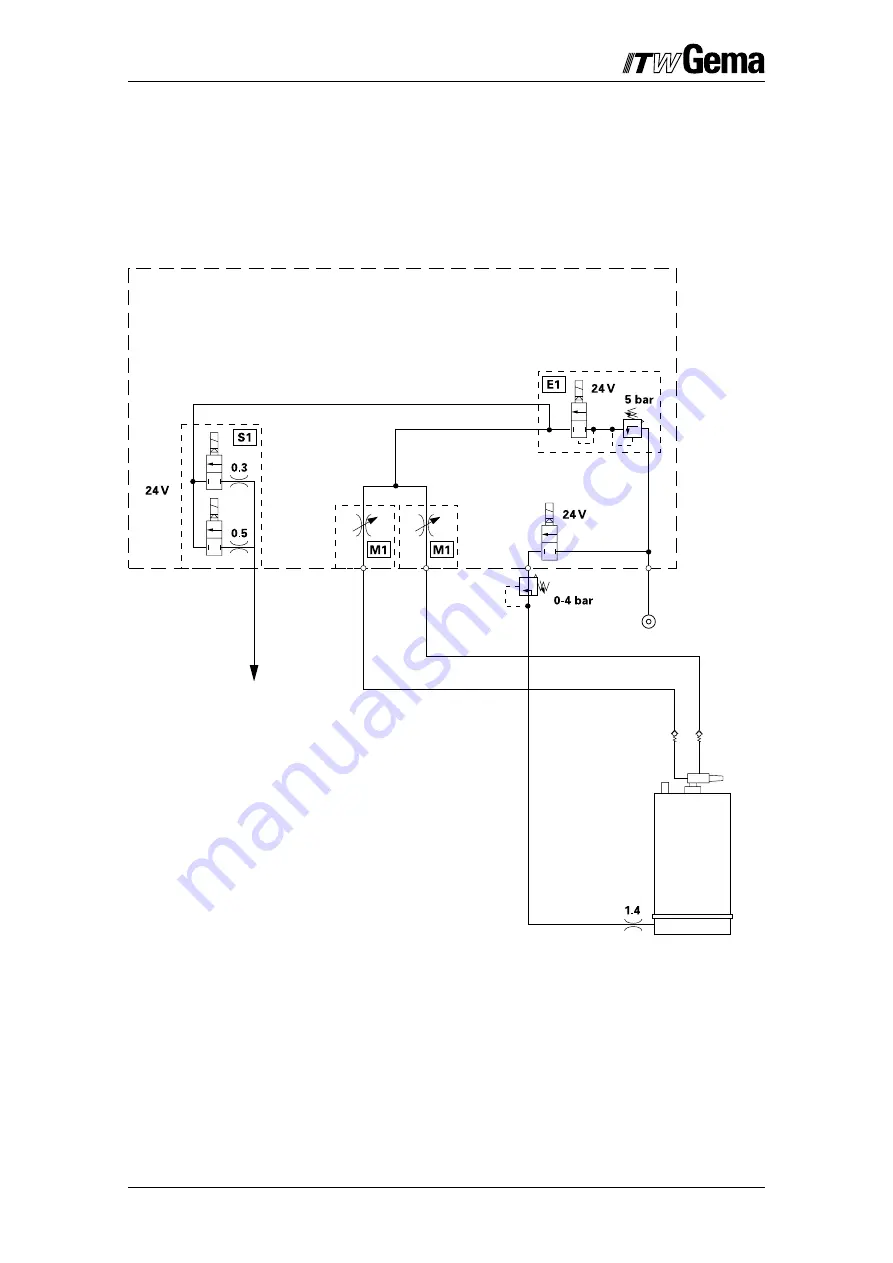 ITW Gema EASY 1-L Operating Instructions And Spare Parts List Download Page 19