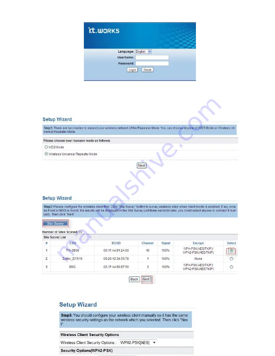 Itworks REPW300 Quick Installation Manual Download Page 54