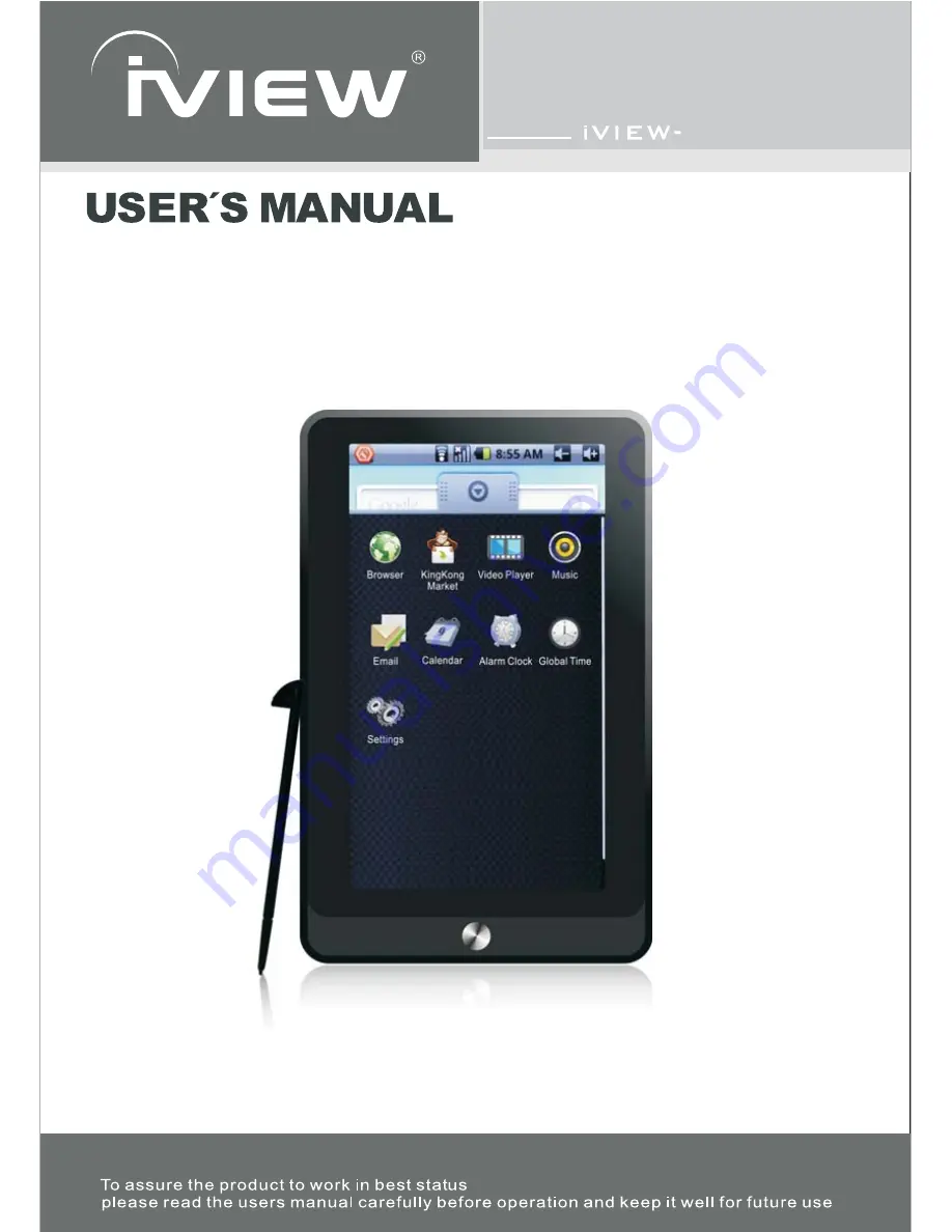 IVIEW CyPad 710TPC User Manual Download Page 1