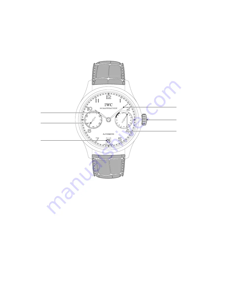 iwc PORTUGIESER AUTOMATIC Operating Instructions Manual Download Page 15