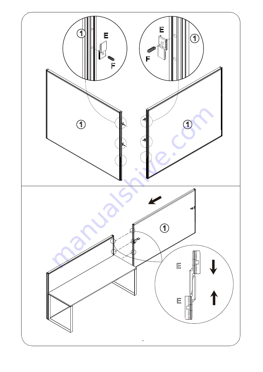 J.Burrows JBSC124BBE Assembly Instructions Manual Download Page 8