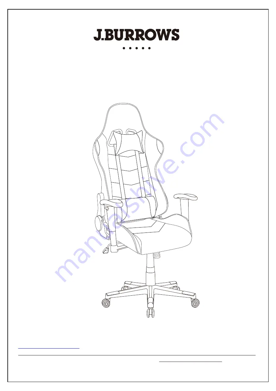 J.Burrows TYPHOON JBSTEALBK Assembly Instructions Manual Download Page 1