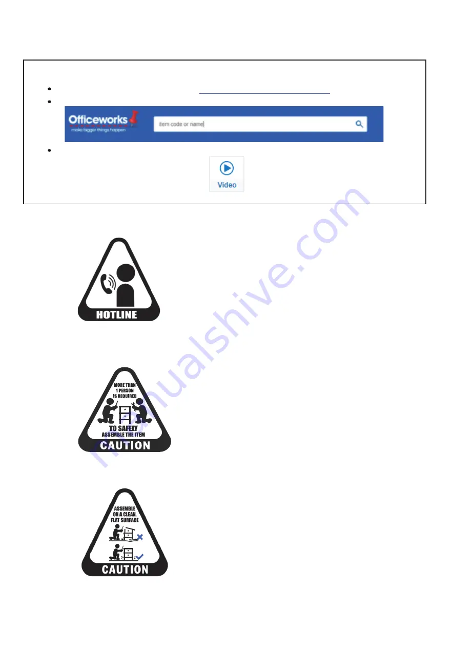 J.Burrows WINDSOR JBWINDSVBK Assembly Instructions Manual Download Page 2