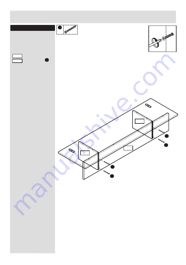 J D Williams Shelving Unit 011 9428 Series Скачать руководство пользователя страница 8