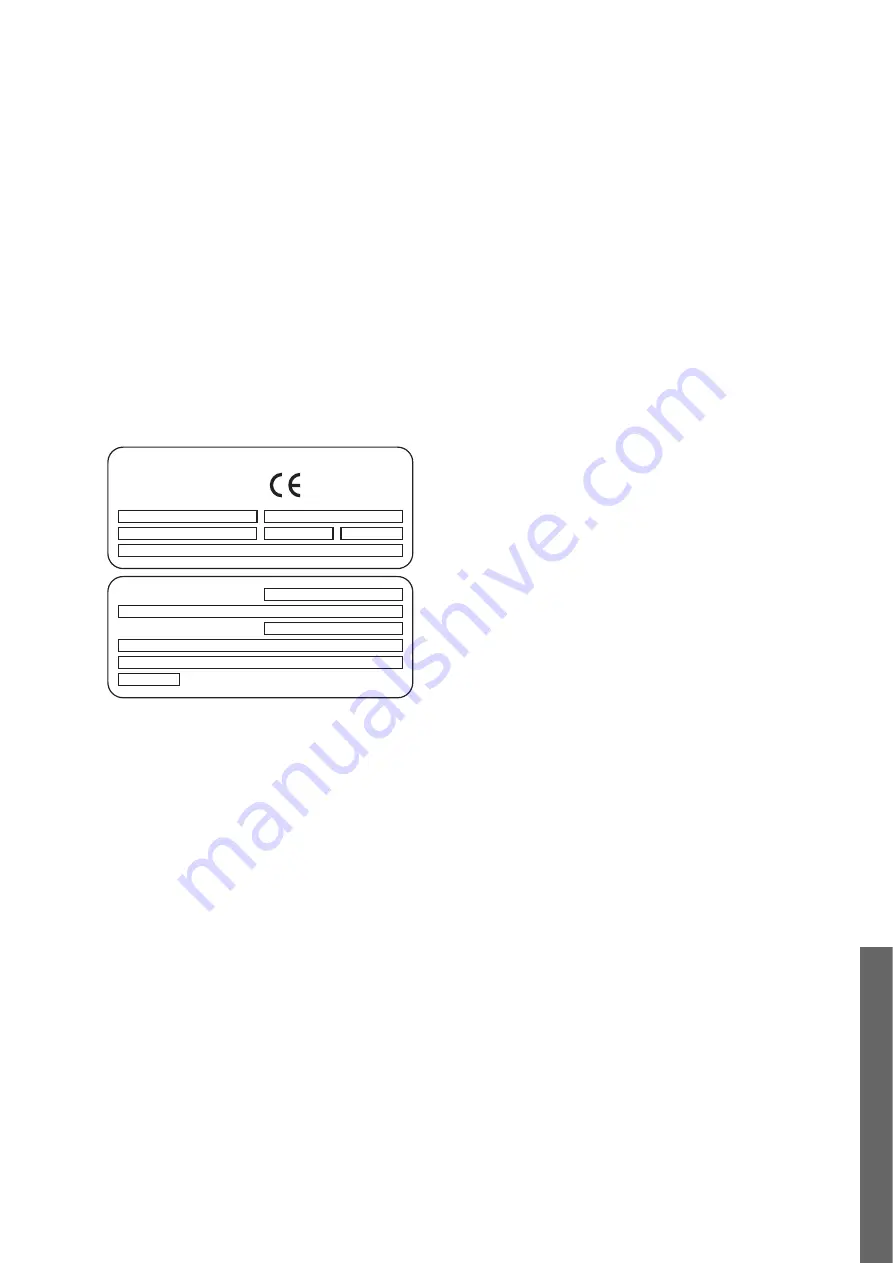 J.E. StorkAir WHR 950 Manual Download Page 43