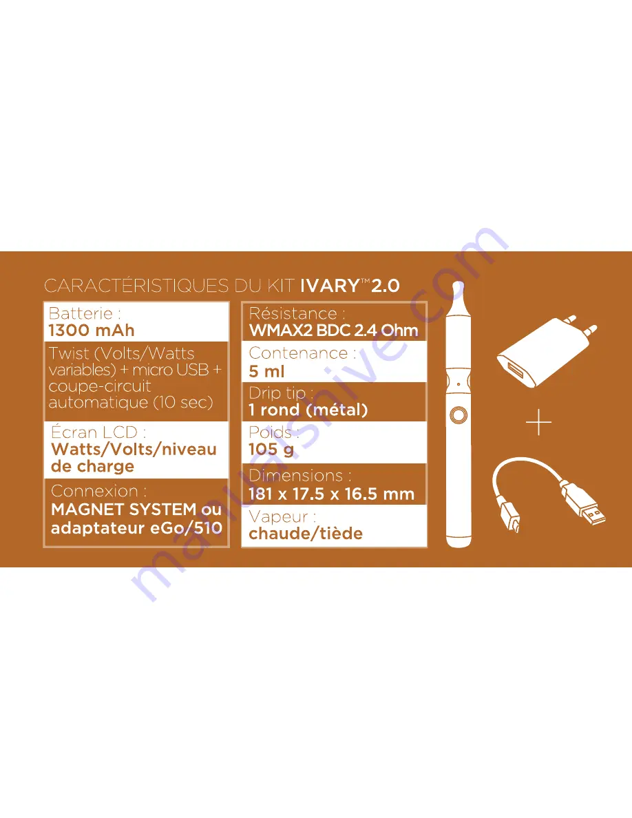 J Well Ivary 2.0 Скачать руководство пользователя страница 5